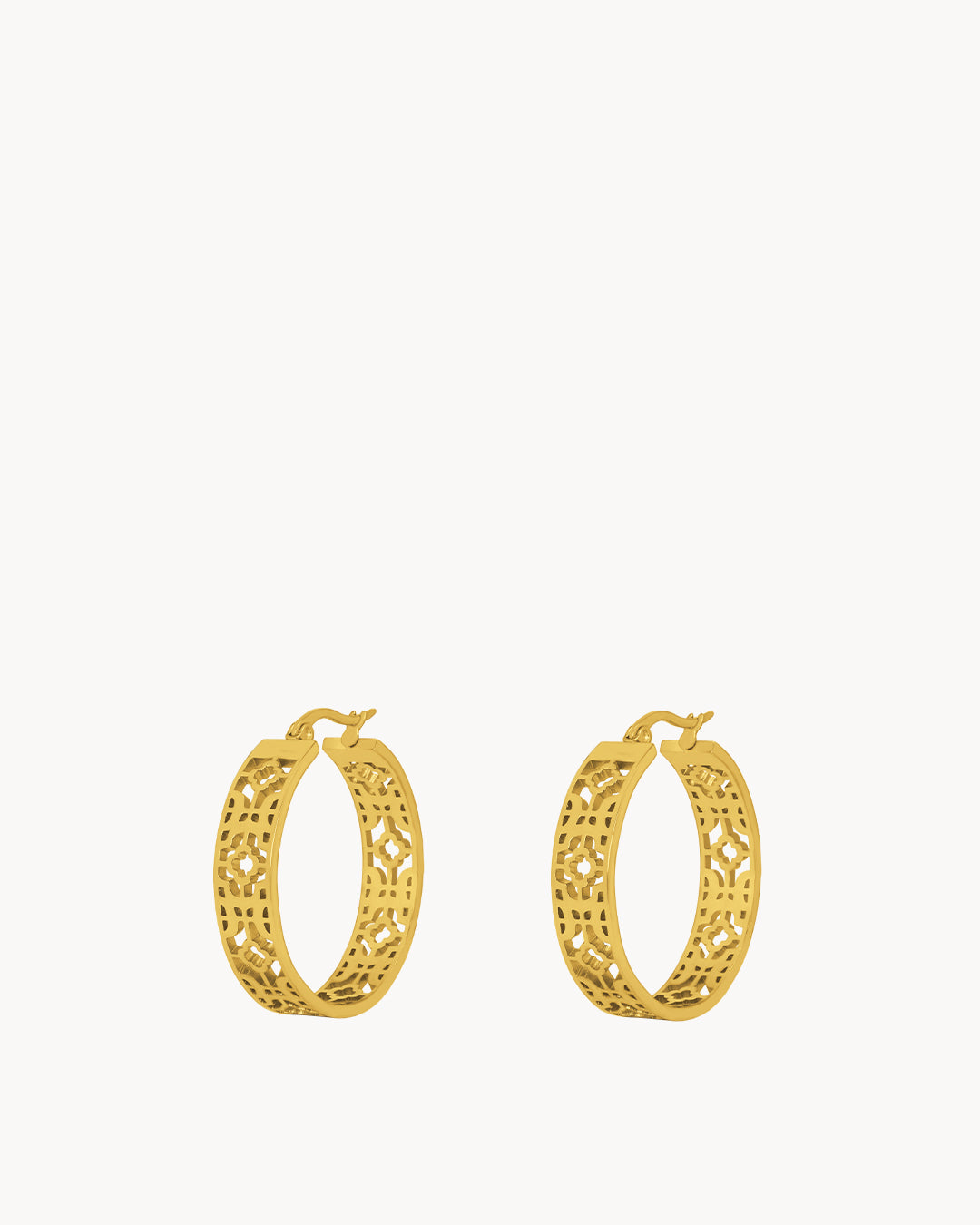 Bizzilla Statement Hoop Earrings