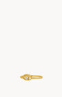 Dainty Luzzu Eye Ring