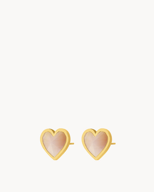 Pure Love Heart Ħabbata Studs