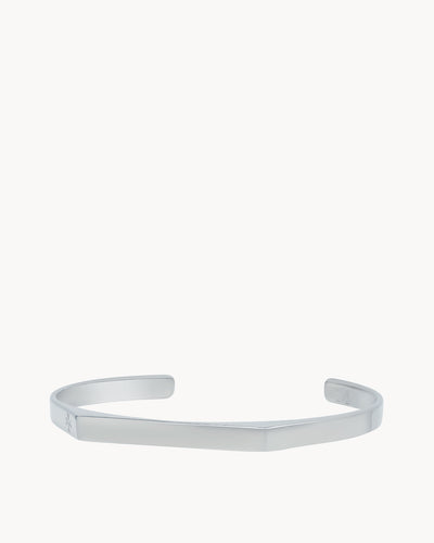 Kavallier Silver Engravable Bangle