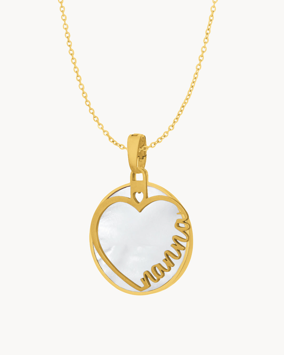 Nanna Heart Pendant Set
