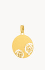Rose Engravable Pendant