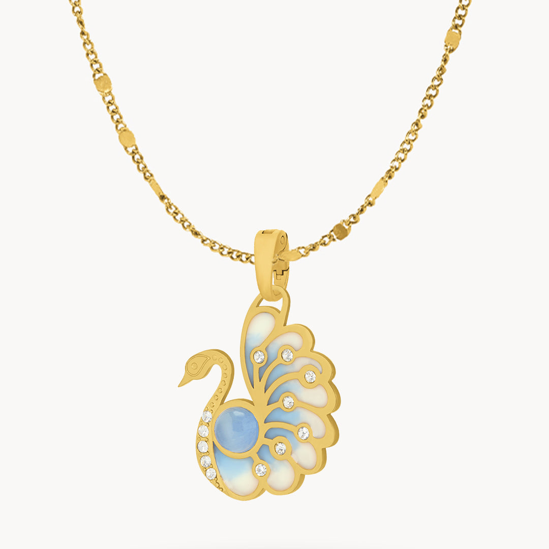 Affection Swan Pendant Set