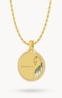 Engravable Swan Pendant Set