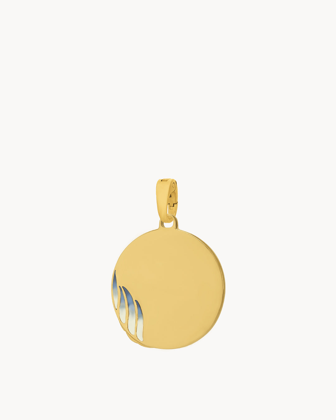 Engravable Swan Pendant
