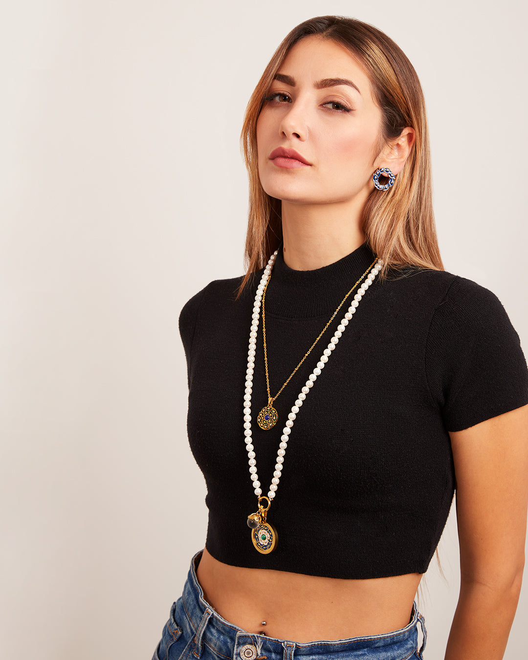 Confidence Feather Twist Necklace Set 3 for 2