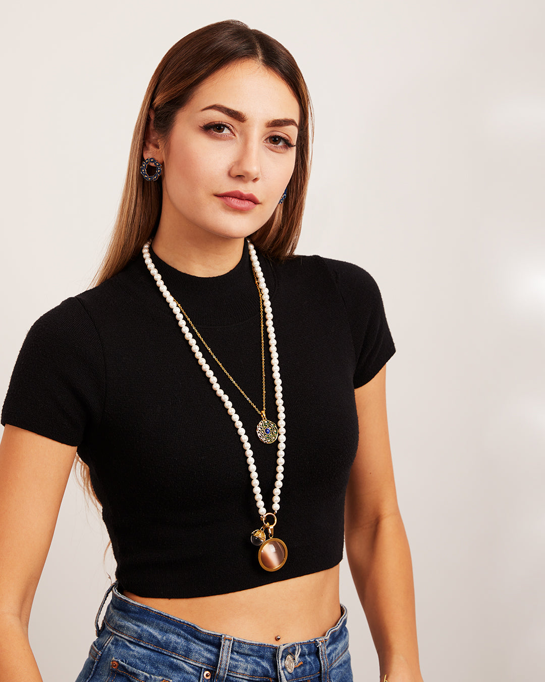 Confidence Feather Twist Necklace Set 3 for 2