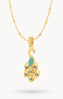 Peacock Necklace Set
