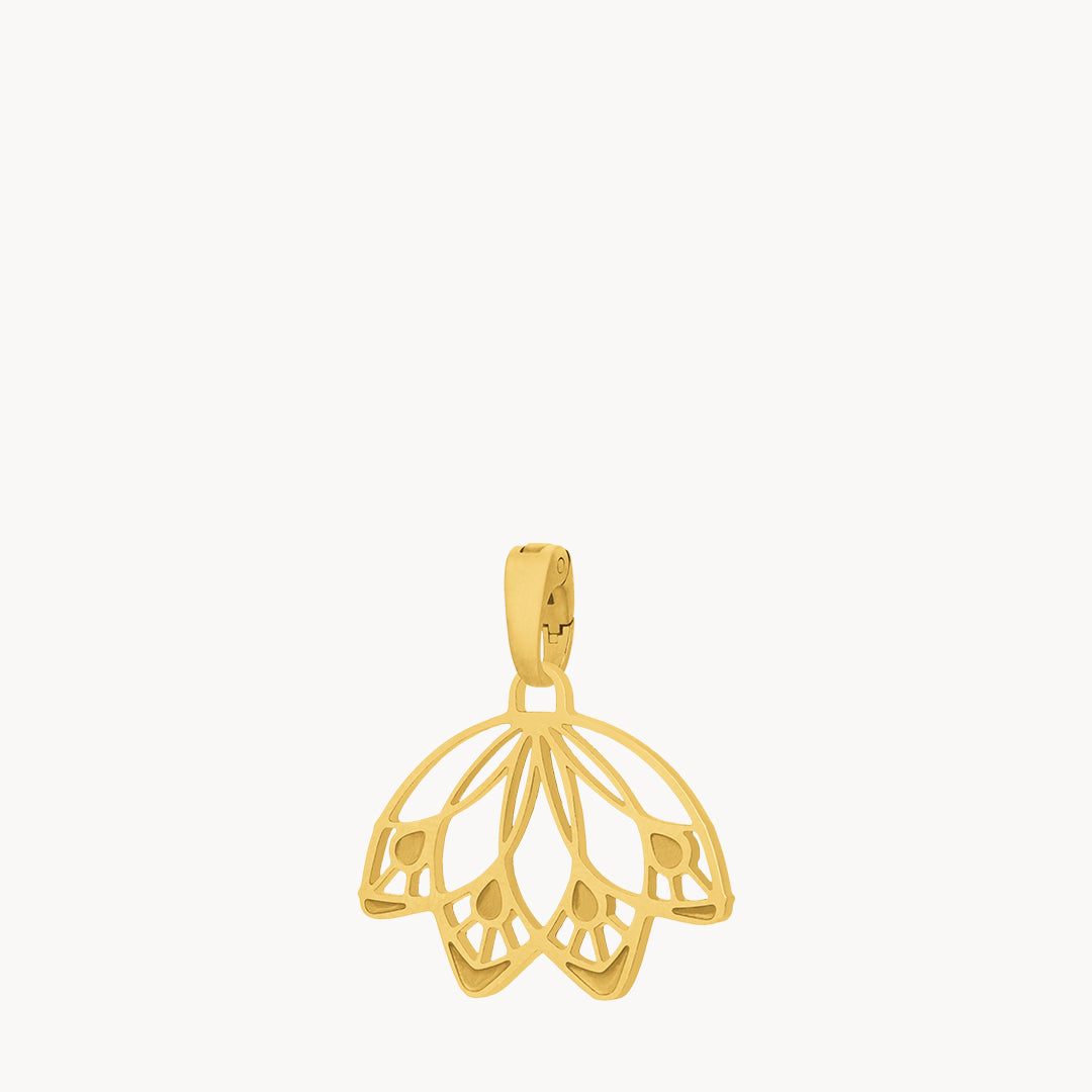 Peacock Feather Fan  Pendant