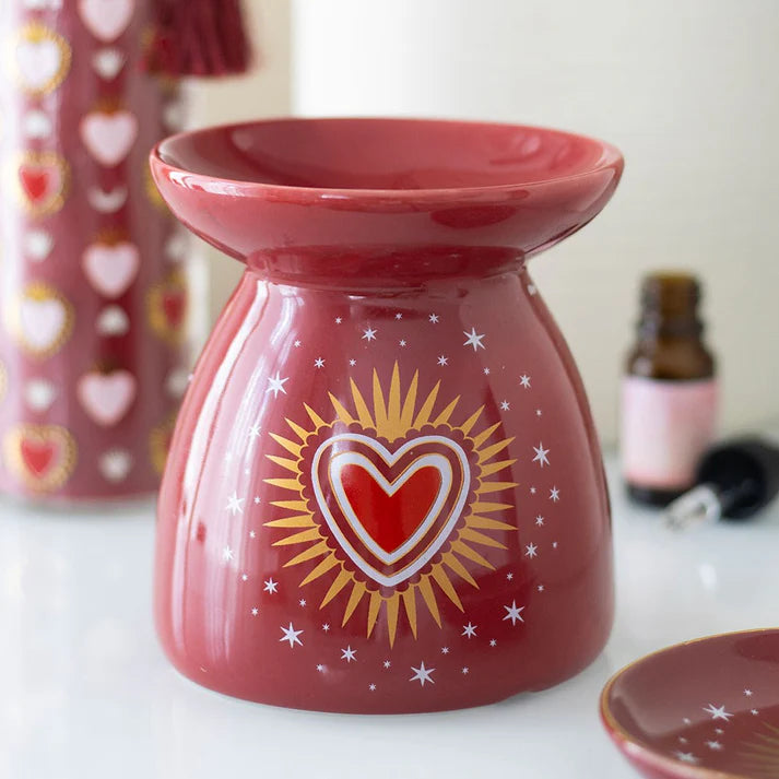 Wicks & Locks sacred heart fragrance lamp