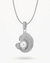 Zeitloses Perlen-Ħuta-Halsketten-Set, Silber