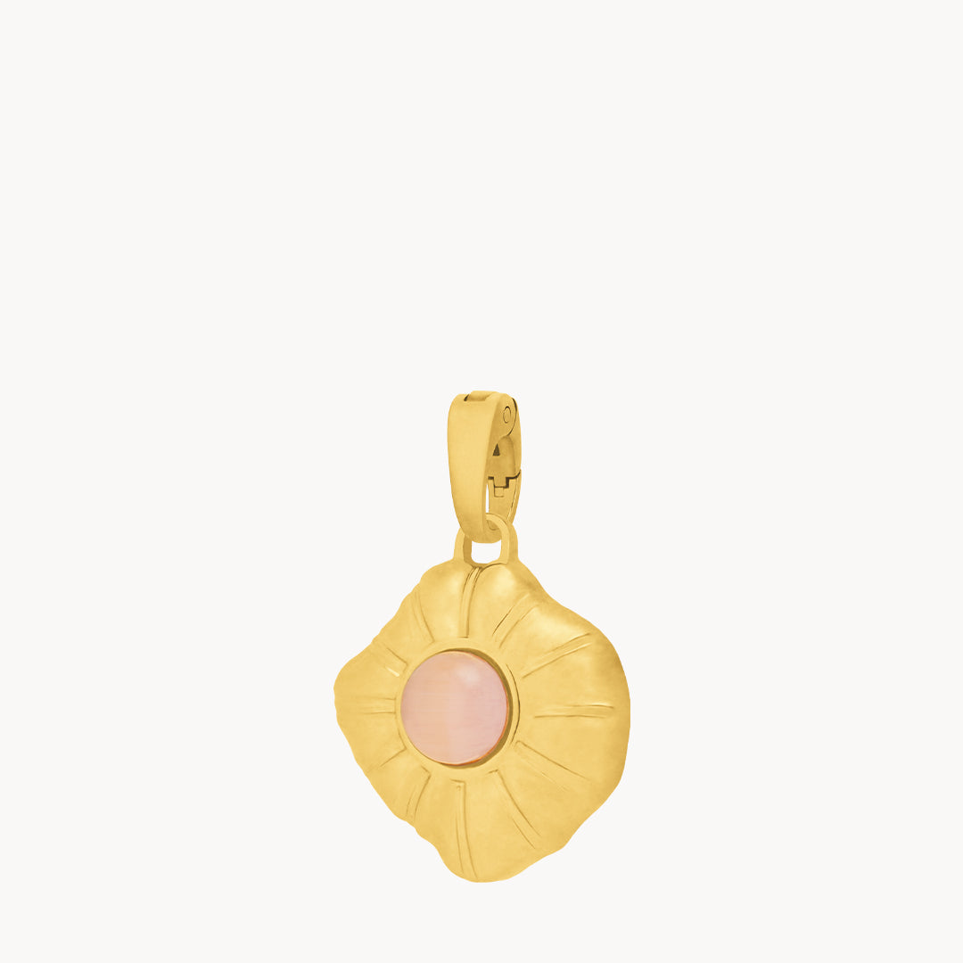 Admiration Shell Pendant, Gold