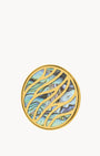 Fearlessness Wave Twist Coin, Gold