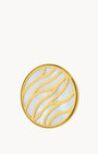 Protection Wave Twist Coin, Gold