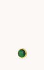 Confidence Green Cateye Stone Dainty Twist