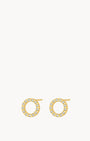 Infinite Circle Starlight Stud Earrings