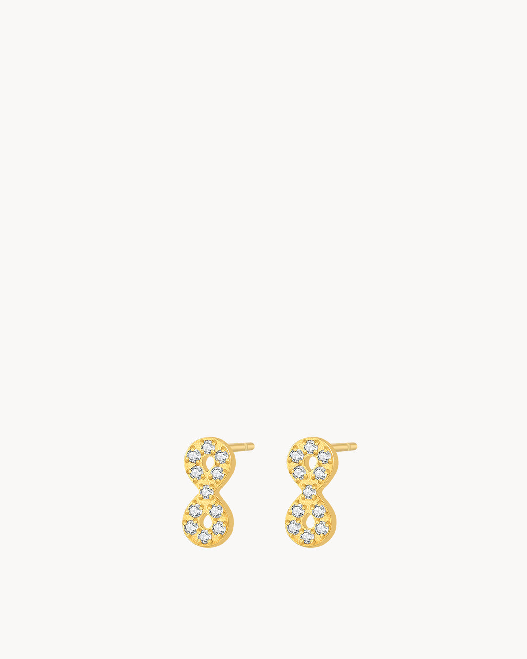 Infinity Starlight Stud Earrings