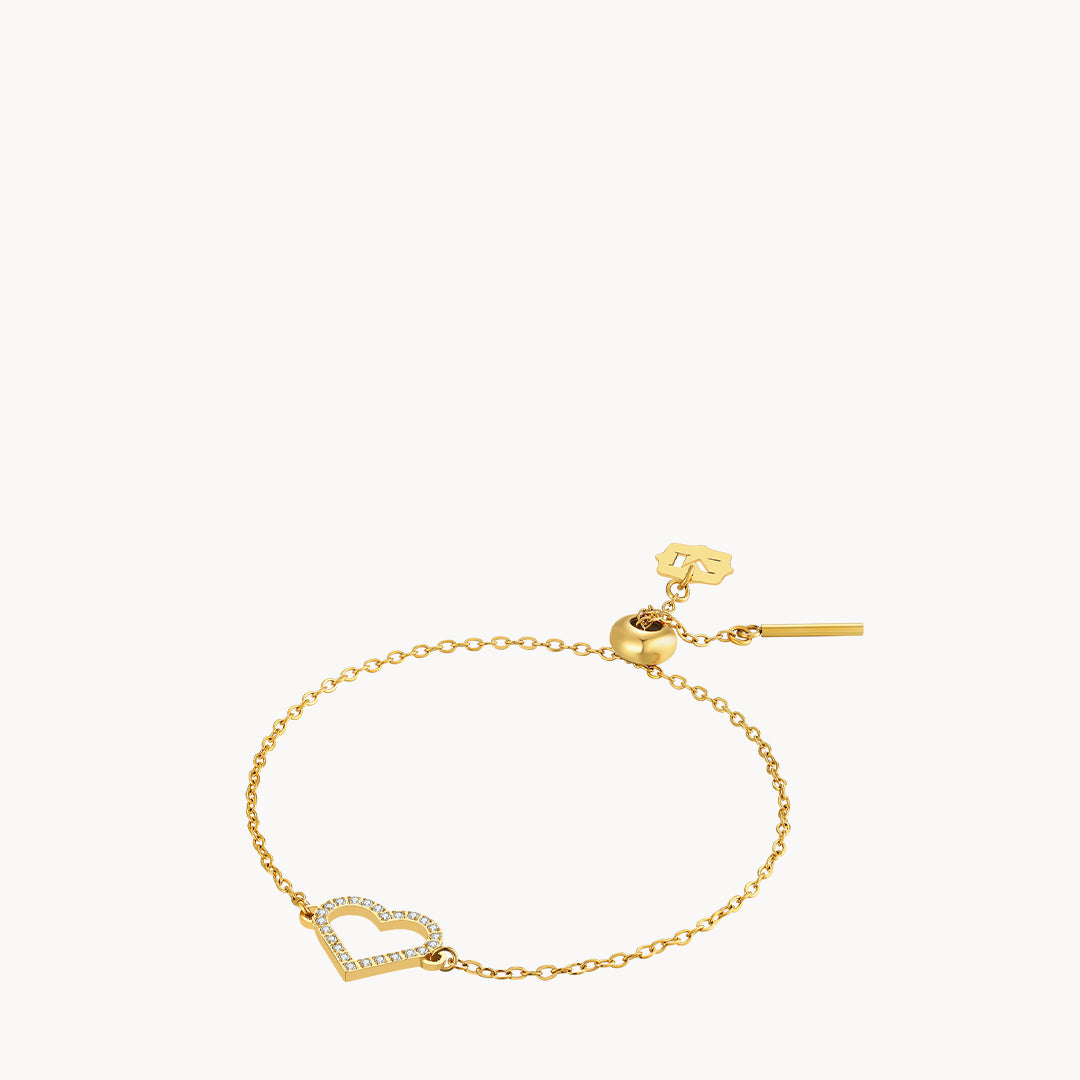Heart  Starlight Adjustable Bracelet