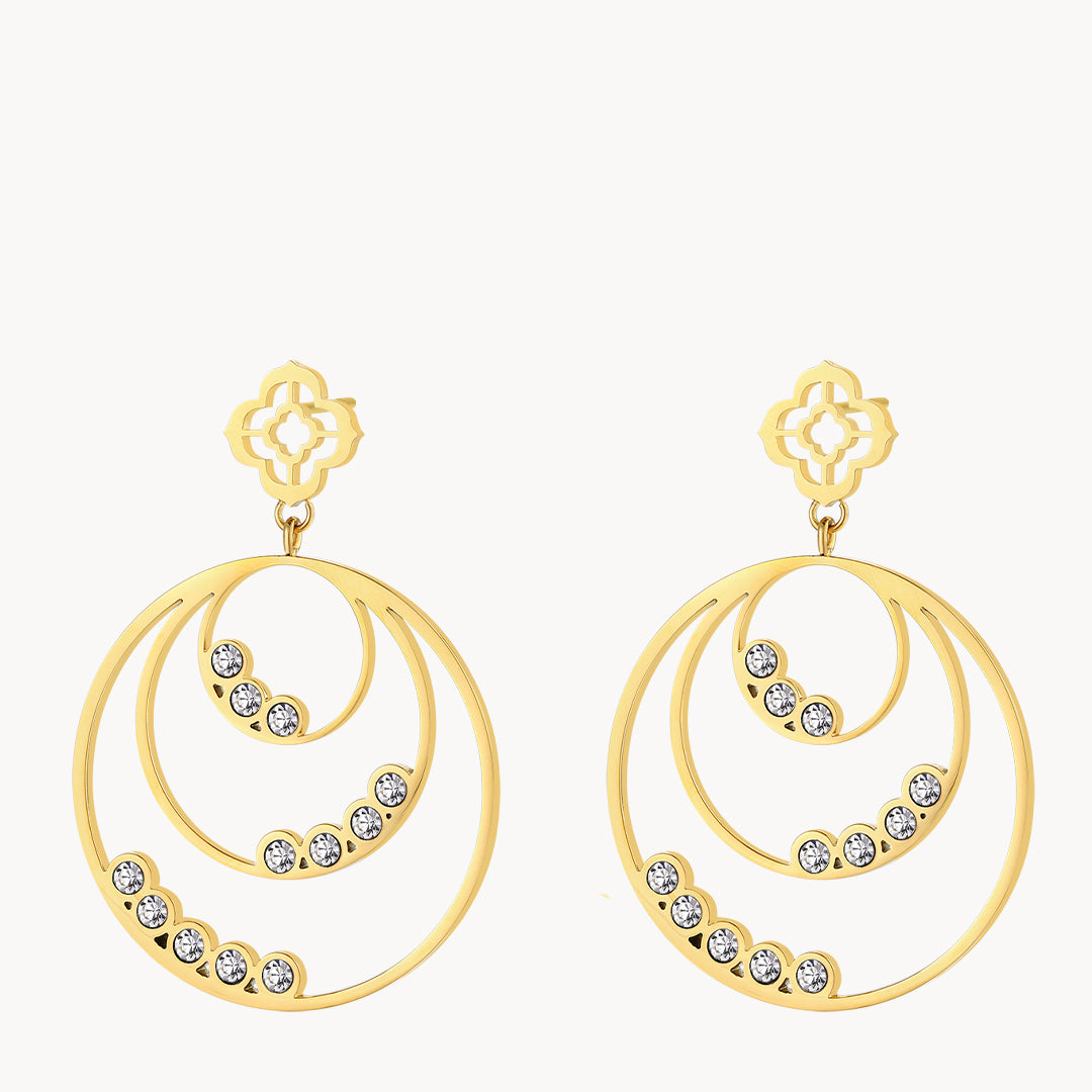 Infinite Starlight Statement Dangling Earrings