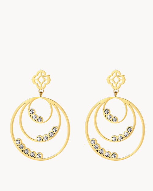 Infinite Starlight Statement Dangling Earrings