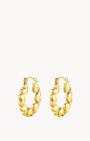 Love Heart Dainty Hoop Earrings