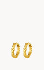 Love Heart Huggies Hoop Earrings
