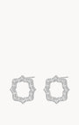 Mvintage Logo Starlight Silver Stud Earrings