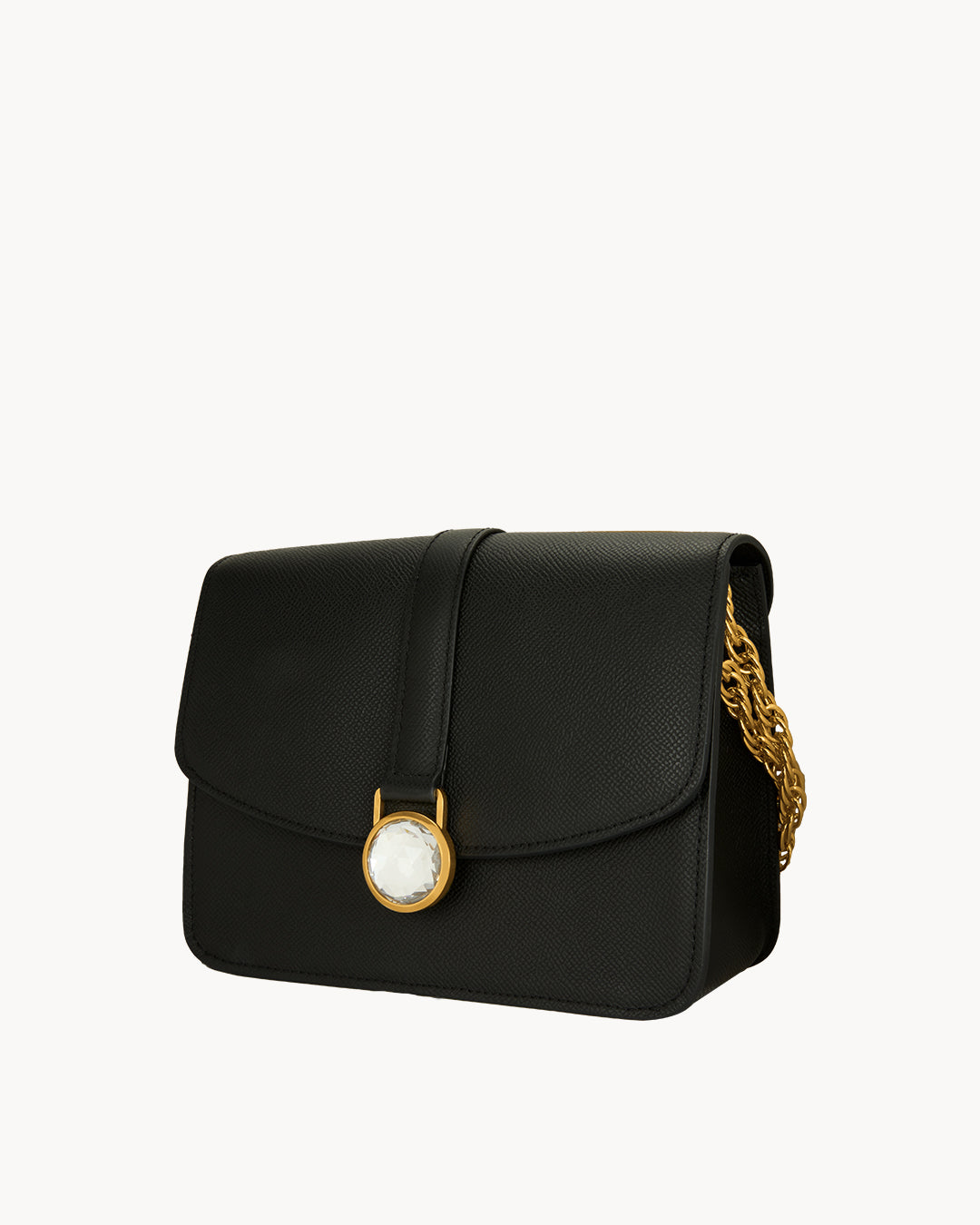 Power Black Mvintage Twist Handbag