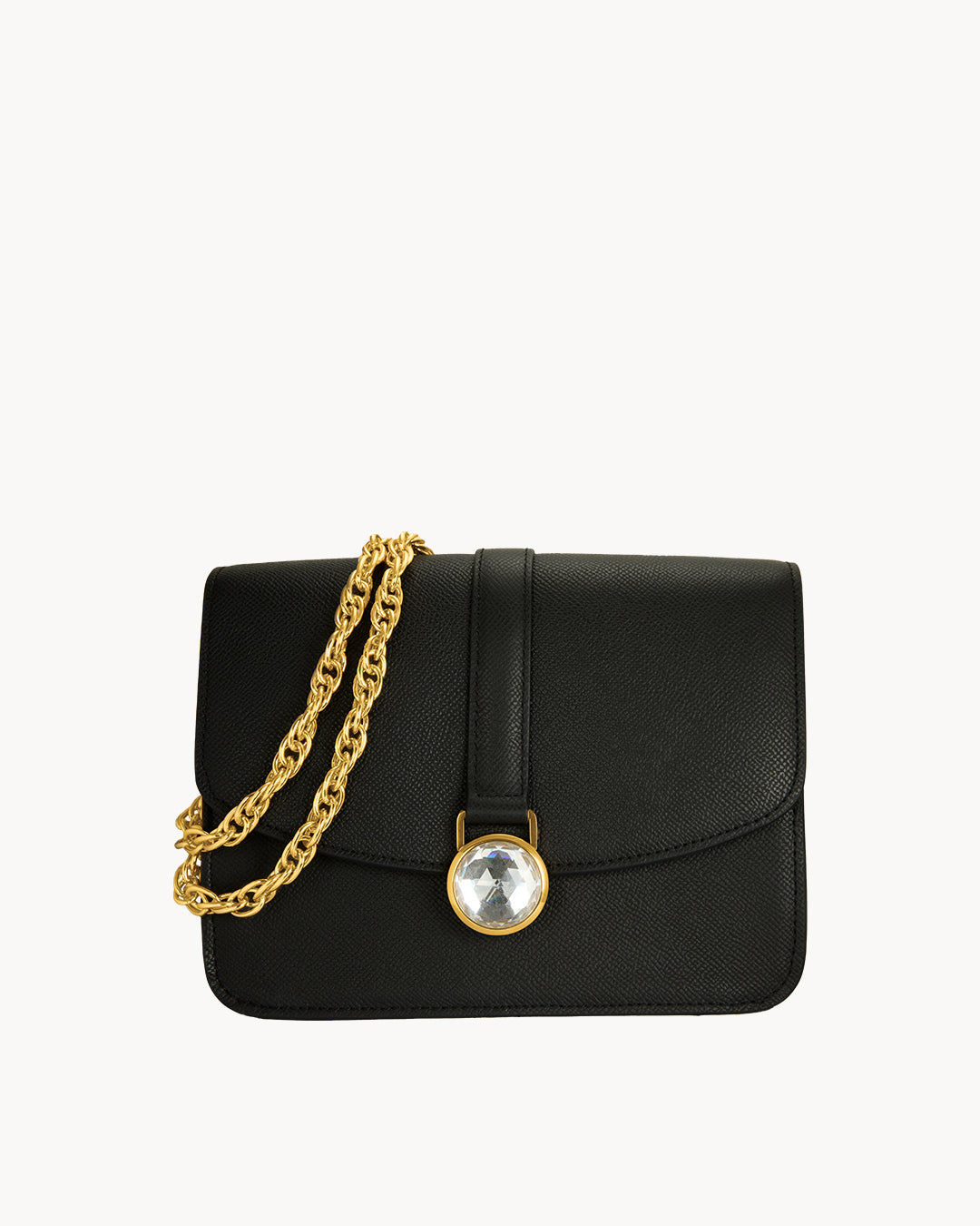 Power Black Mvintage Twist Handbag