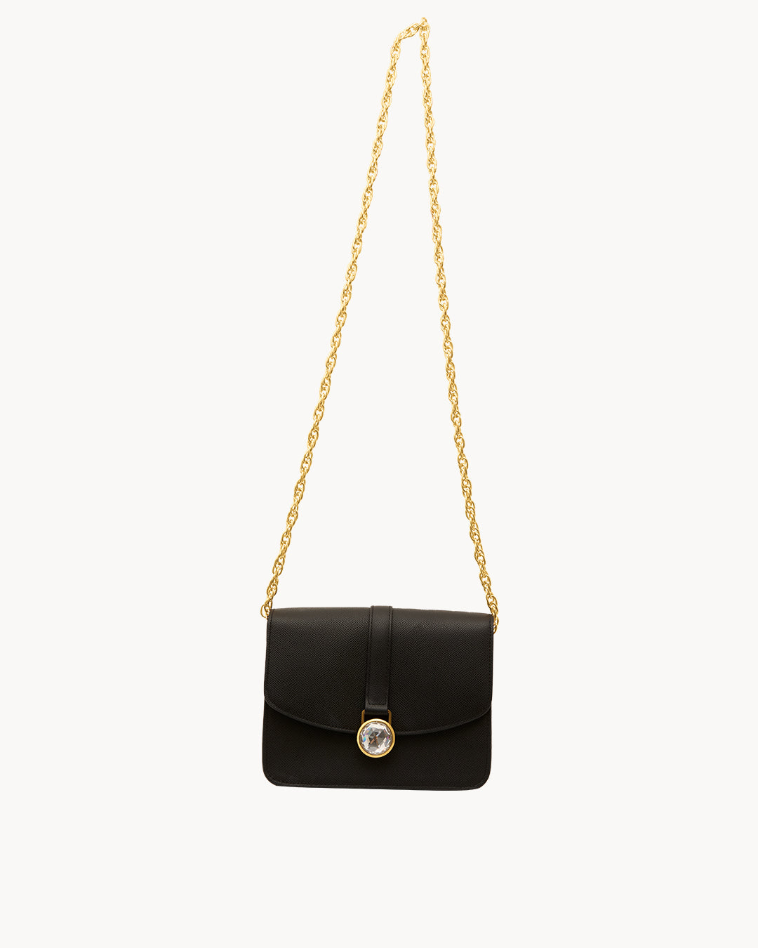 Power Black Mvintage Twist Handbag