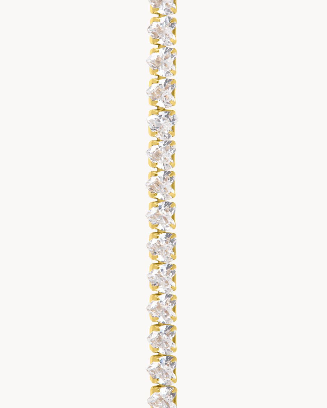 White Heart Starlight Adjustable Bracelet