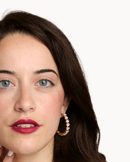 Starlight Statement Hoop Earrings