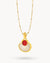 Lucky Vibes Shell January Passion Birthstone Set