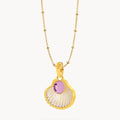 Lucky Vibes Shell February Devotion Birthstone Set