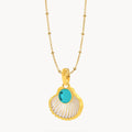 Lucky Vibes Shell May Friendship Birthstone Set