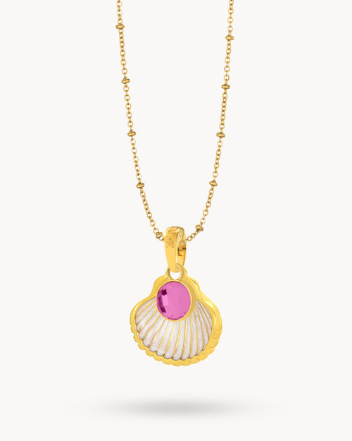 Lucky Vibes Shell July Joy Birthstone Set