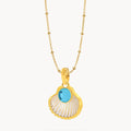 Lucky Vibes Shell September Wisdom Birthstone Set