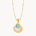 Lucky Vibes Shell December Uniqueness Birthstone Set