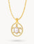 Timeless Pearl Turtle Halo Necklace Set