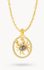 Fearlessness Crab Halo Necklace Set
