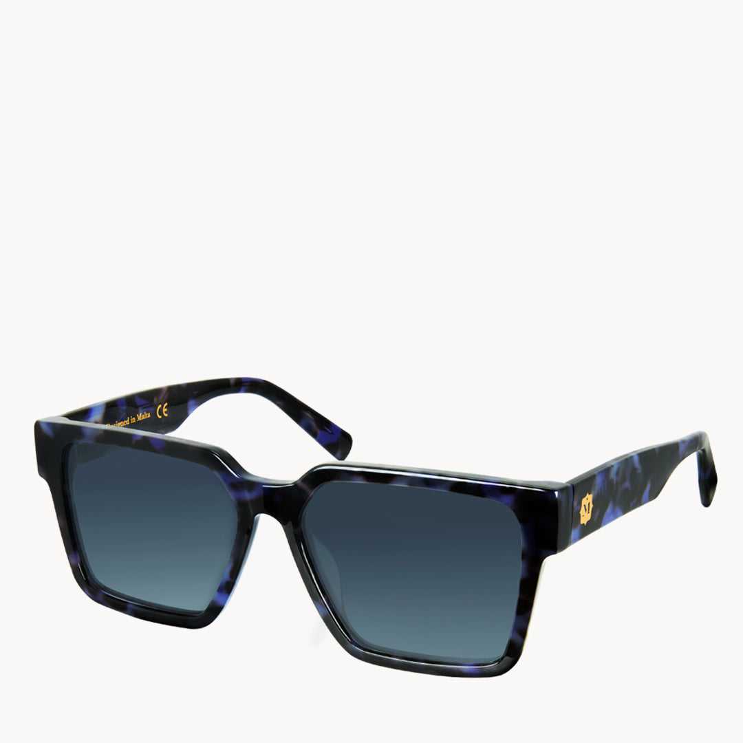 Valletta Vibrant Blue Sunglasses