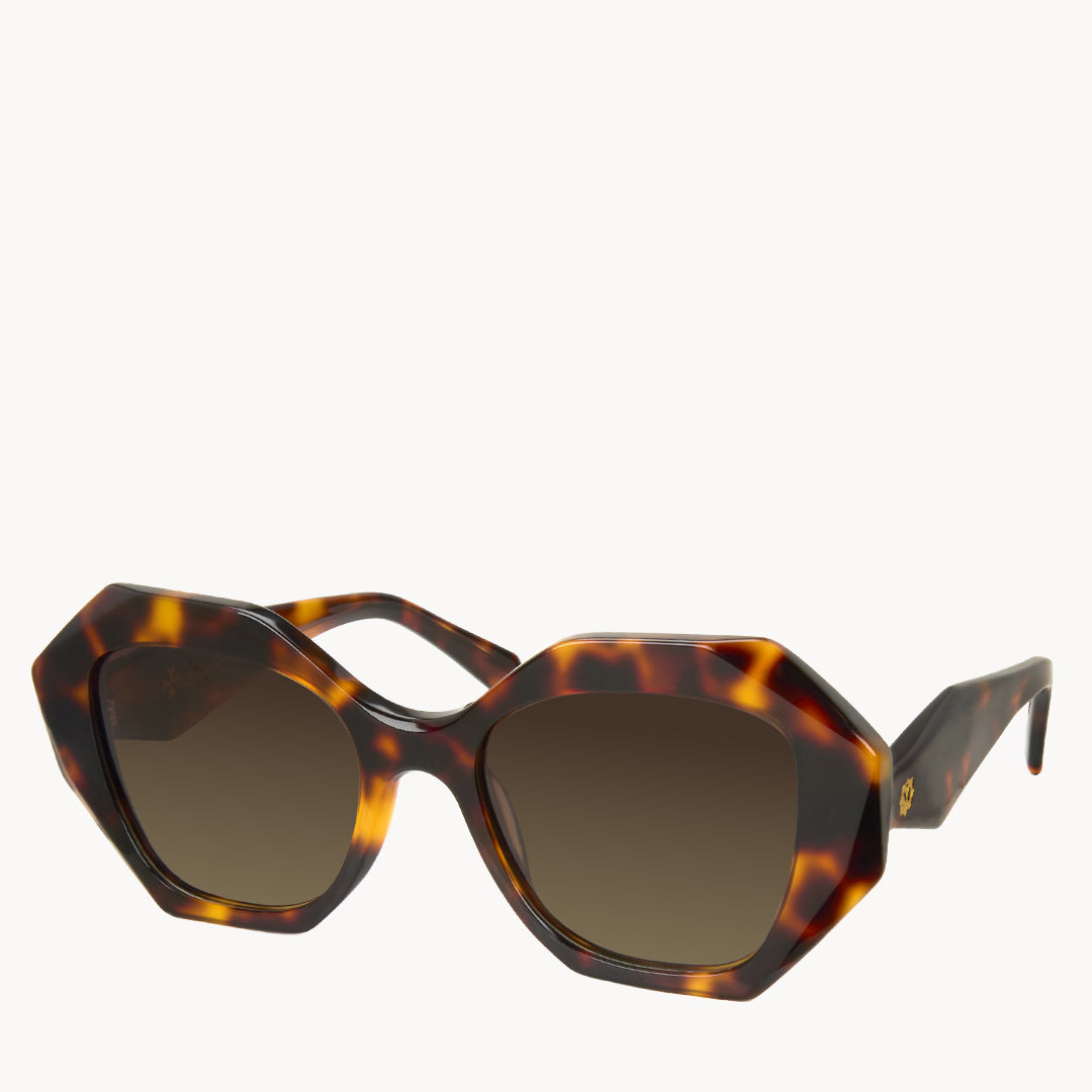 Selmun Brown Tortoise Shell Sunglasses