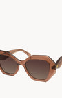 Selmun Golden Brown Sunglasses