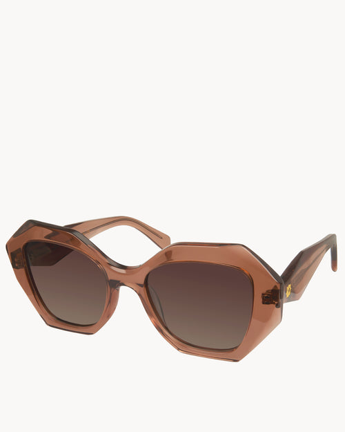 Selmun Golden Brown Sunglasses