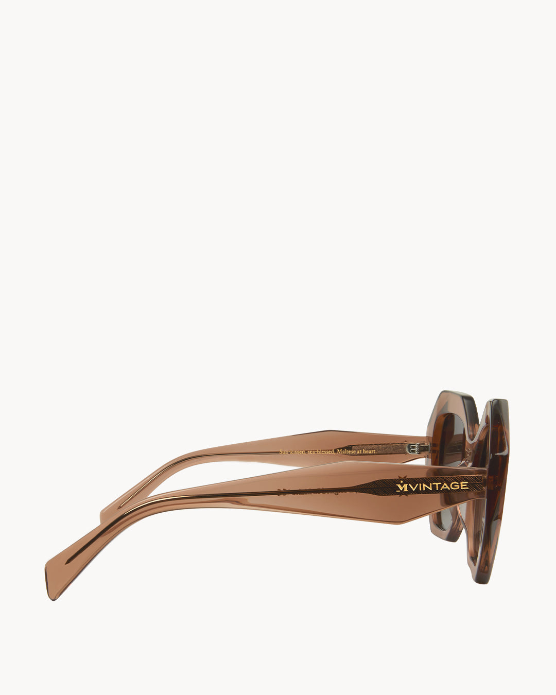 Selmun Golden Brown Sunglasses
