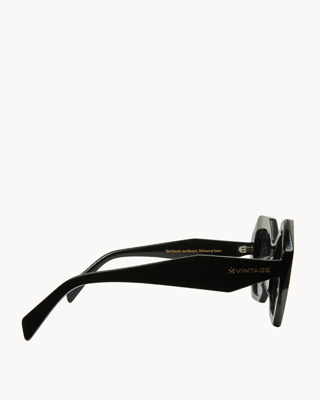Selmun Black Sunglasses