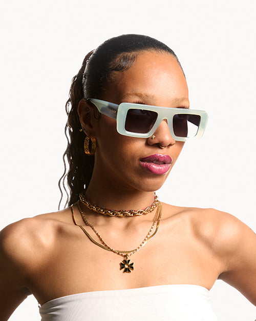 The Strand Ice Blue Sunglasses