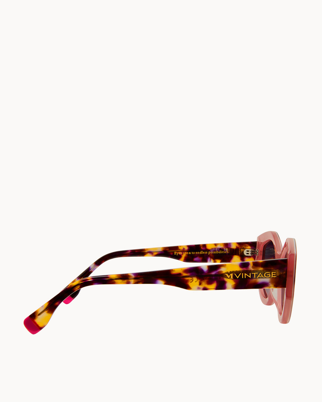 Zest Pink Tortoise Shell Sunglasses