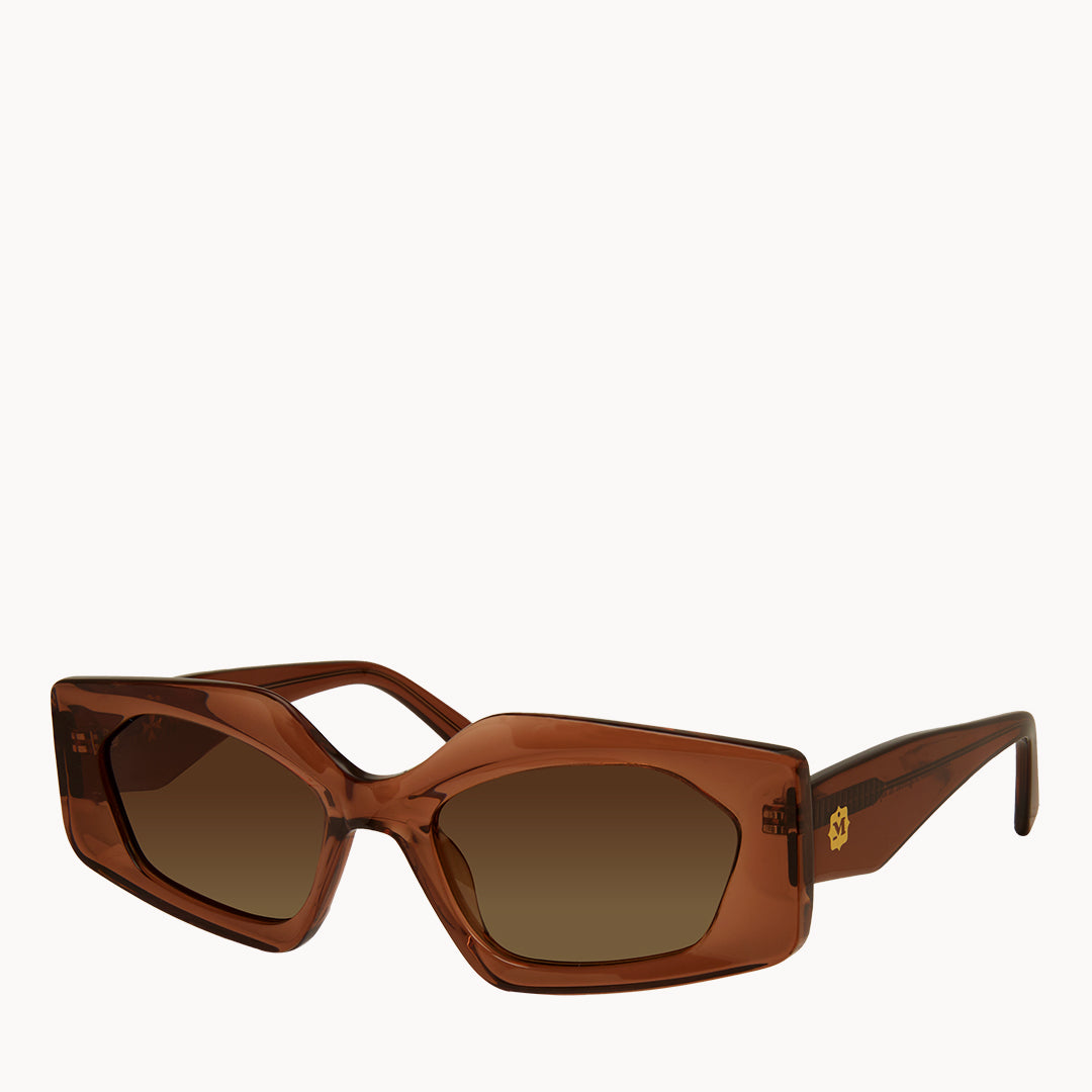 Nova Chestnut Brown Sunglasses