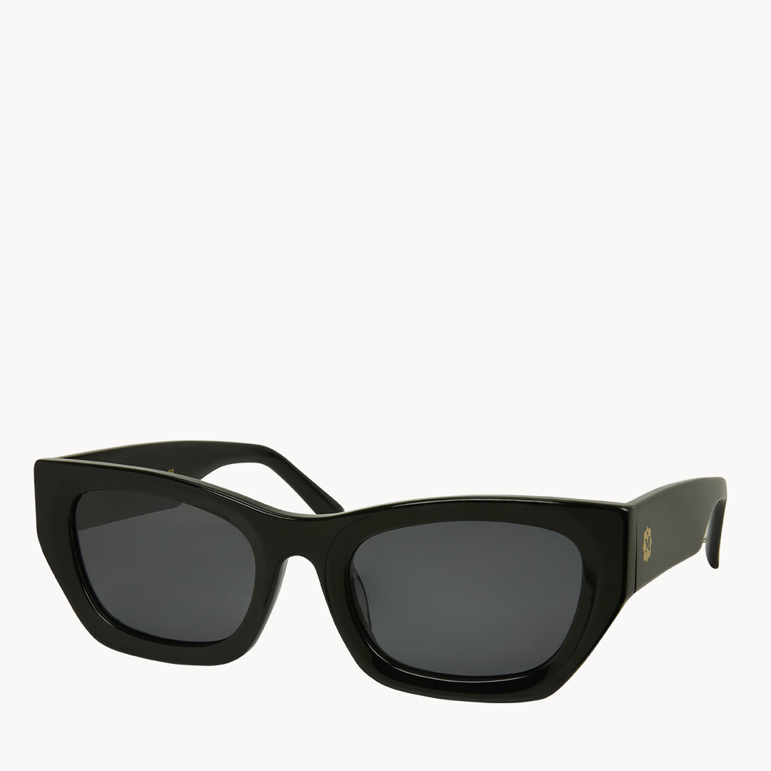 Slick Black Sunglasses